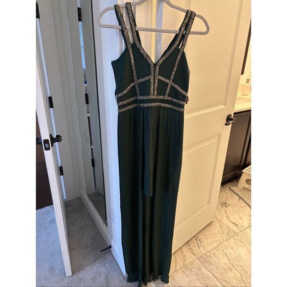 NWT Marciano Rayn High-Low Dress, Green, Small $225 - Picture 3 of 10